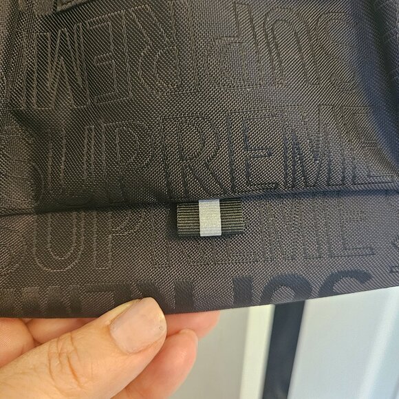 Supreme shoulder/crossbody bag, black, like new - Picture 4 of 8